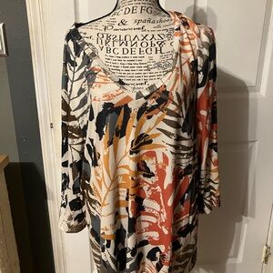 Colorful Jungle Print Dress or Top